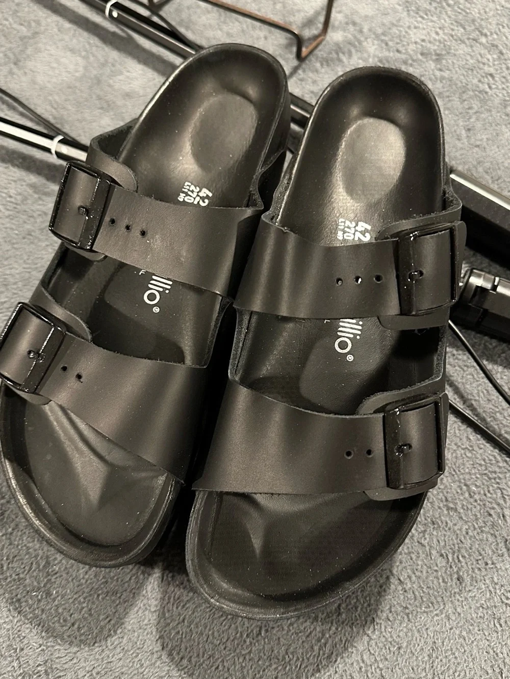 Birkenstock Arizona Flex Platform Sandal - Black Size 42/Women’s 11 No Box